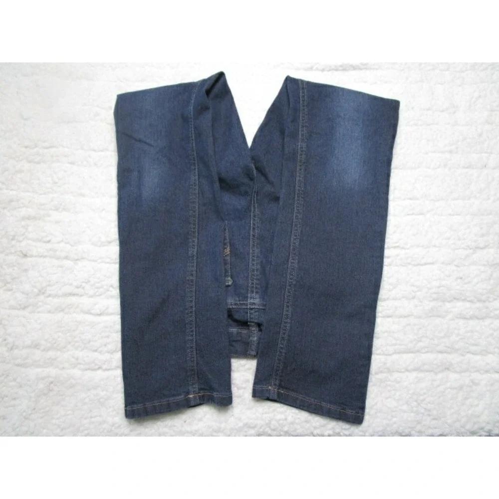 Justice Mid Rise Skinny Jeans Size 14 Girls Jeans Dark Wash Low Rise 25X27